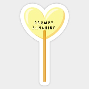 Grumpy Sunshine Sticker